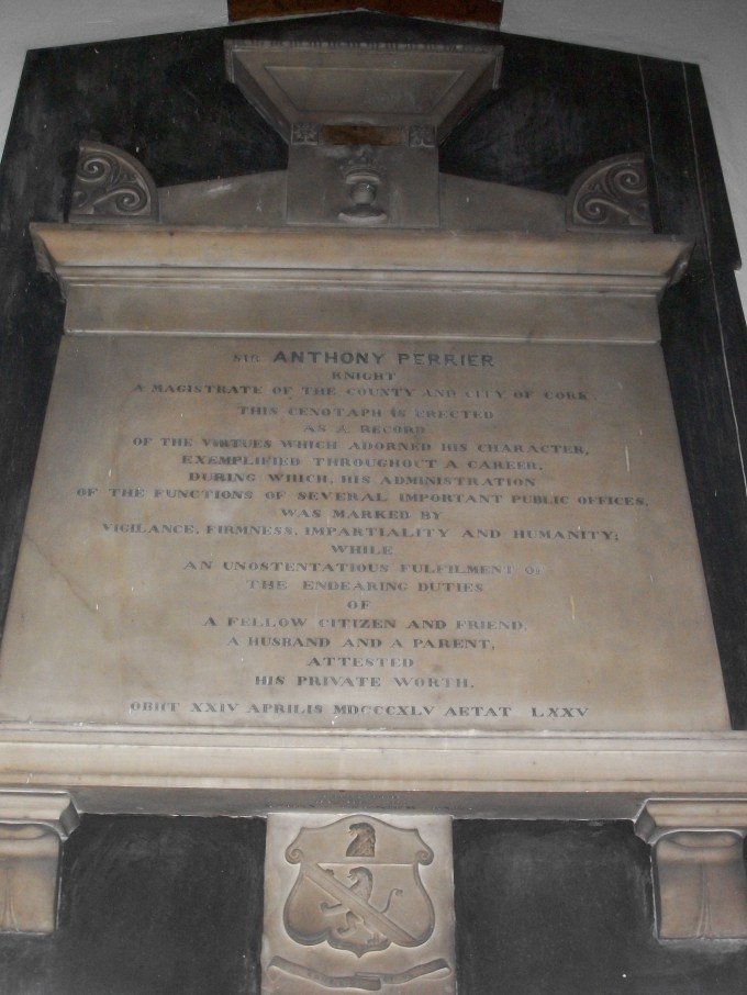 Via http://triskelartscentre.ie/christchurch/famous-characters/sir-anthony-perrier/