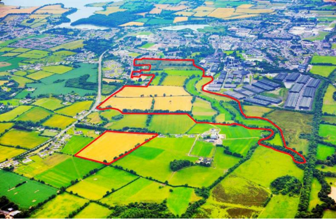 Some of the land purchased by IDL. 